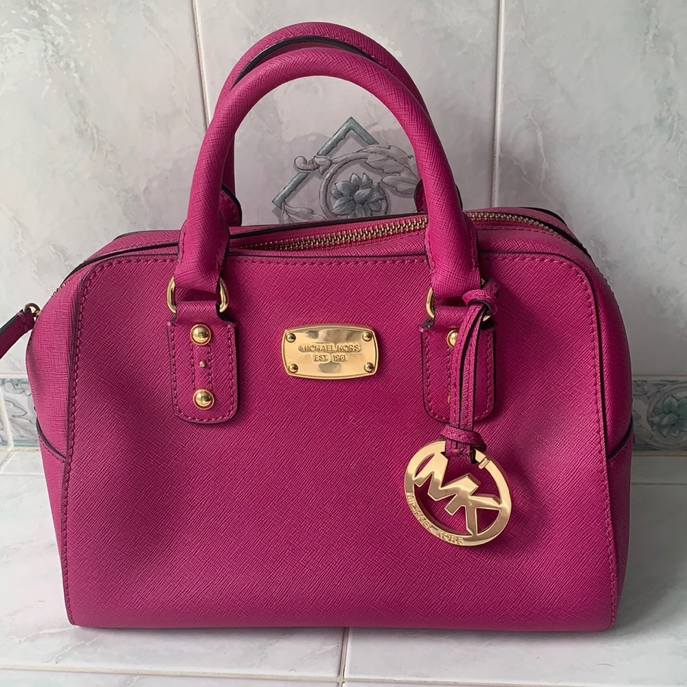 Pink Michael Kors bag